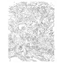Load image into Gallery viewer, Secret Worlds Coloring Book Page - Down To Earth