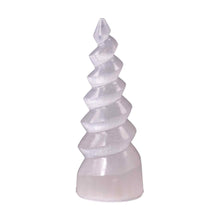 Load image into Gallery viewer, Selenite Unicorn Lamp - Down To Earth