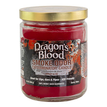 Load image into Gallery viewer, Smoke Odor Exterminator Candle Dragon's Blood displayed on a white background - Down to Earth