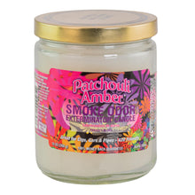 Load image into Gallery viewer, Smoke Odor Exterminator Candle Patchouli Amber displayed on a white background - Down to Earth