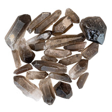 Load image into Gallery viewer, Smoky Quartz Points on a white background - Down to Earth