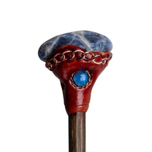 Load image into Gallery viewer, Sodalite Crystal Hair Stick - Down To Earth