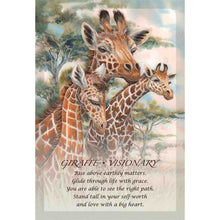 Load image into Gallery viewer, Spirit of the Animals Oracle Giraffe Card - Down To Earth