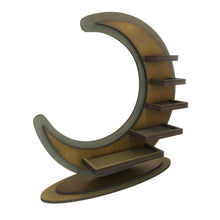 Load image into Gallery viewer, Wood Standing Crescent Moon Shelf - Down To Earth