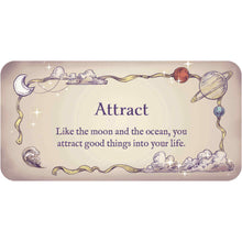 Load image into Gallery viewer, Star Light Enchanting Messages from the Cosmos Attract Card - Down To Earth