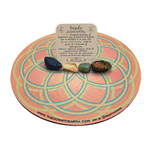 Load image into Gallery viewer, Study Crystal Grid Kit - Down To Earth