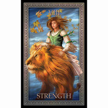 Load image into Gallery viewer, Tarot Grand Luxe Deck Strength Card - Down To Earth