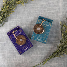 Load image into Gallery viewer, Tarot Incense Cones Group Photo with plants top down displayed on a styled background - Down To Earth