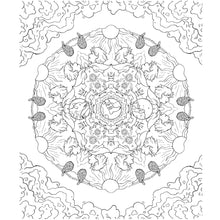 Load image into Gallery viewer, The Cosmic Slumber Tarot Coloring Book Reflections Coloring Page - Down To Earth