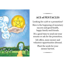 Load image into Gallery viewer, The Gift of Tarot Ace of Pentacles - Down To Earth