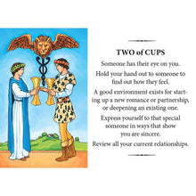 Load image into Gallery viewer, The Gift of Tarot Two of Cups - Down To Earth