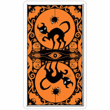 Load image into Gallery viewer, The Halloween Tarot Deck Back of Cards Artwork - Down To Earth