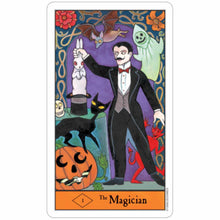 Load image into Gallery viewer, The Halloween Tarot Deck The Magician Card - Down To Earth