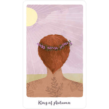 Load image into Gallery viewer, The Harmony Tarot King of Autumn Card - Down To Earth