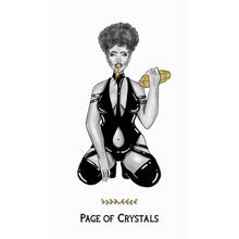Load image into Gallery viewer, The Macabre Tarot Deck Page of Crystals Card - Down To Earth