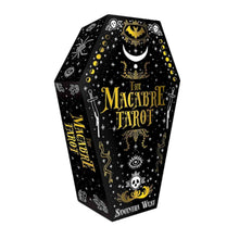 Load image into Gallery viewer, The Macabre Tarot Deck by Samantha West Side View - Down To Earth