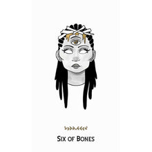 Load image into Gallery viewer, The Macabre Tarot Deck Six of Bones Card - Down To Earth