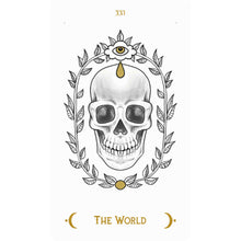Load image into Gallery viewer, The Macabre Tarot Deck The World Card - Down To Earth