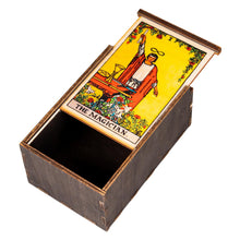 Load image into Gallery viewer, The Magician Slide Box on a white background open box angle - Down to Earth