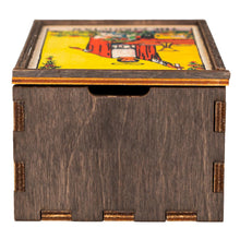 Load image into Gallery viewer, The Magician Slide Box on a white background slide side facing - Down to Earth