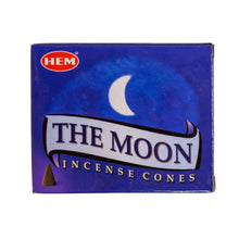 Load image into Gallery viewer, The Moon HEM Incense Cones - Down To Earth