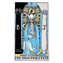 Load image into Gallery viewer, The Original Rider Tarot Deck The High Priestess Card - Down To Earth