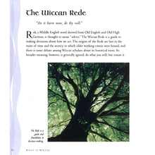 Load image into Gallery viewer, The Wicca Bible The Wiccan Rede - Down To Earth