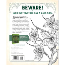 Load image into Gallery viewer, The Wicked Plants Coloring Book Page Back Cover - Down To Earth