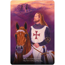 Load image into Gallery viewer, Through the Eyes of the Soul Oracle Deck Be Courageous Card - Down To Earth