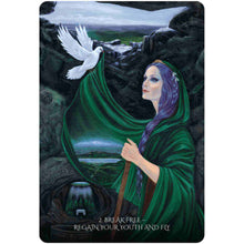 Load image into Gallery viewer, Through the Eyes of the Soul Oracle Deck Break Free Card - Down To Earth