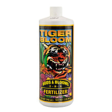 Load image into Gallery viewer, Tiger Bloom Liquid Plant Food front side displayed on a white background - Down to Earth