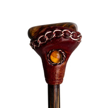 Load image into Gallery viewer, Tiger Eye Crystal Hair Stick - Down To Earth