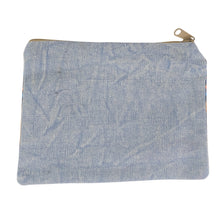 Load image into Gallery viewer, Tree of Life Cosmetic Bag back facing on a white background - Down To Earth