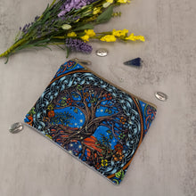 Load image into Gallery viewer, Tree of Life Cosmetic Bag on a style background - Down To Earth