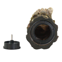 Load image into Gallery viewer, Tree of Wisdom Incense Burner bottom with lid on a white background - Down To Earth