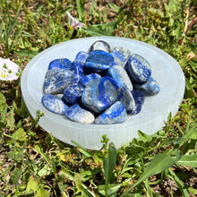 Load image into Gallery viewer, Lapis Lazuli Tumbled in Selenite Bowl - Down To Earth