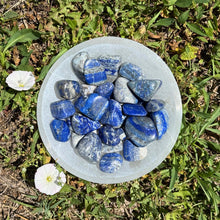 Load image into Gallery viewer, Lapis Lazuli Tumbled in Selenite Bowl - Down To Earth