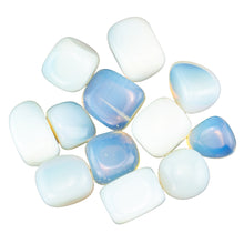 Load image into Gallery viewer, Opalite Tumbled on a white surface - Down to Earth