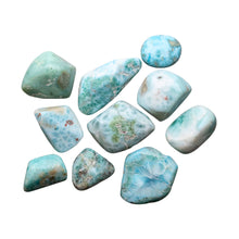 Load image into Gallery viewer, Tumbled Larimar Healing Crystal - Down To Earth