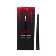 Load image into Gallery viewer, Vampire Blood Candle lit with box - Down to Earth