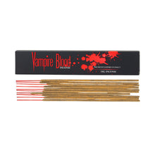 Load image into Gallery viewer, Vampire Blood Incense Sticks with box studio photo on a white background - Down to Earth