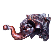 Load image into Gallery viewer, Wall Hanging Elephant Hook Side Angle - Down To Earth