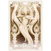 Load image into Gallery viewer, White Light Oracle Queen of the Nagas Card - Down To Earth