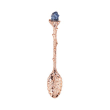 Load image into Gallery viewer, Witch Herb Spoon with Crystal Rose with Sodalite - Down to Earth
