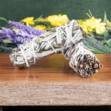 Load image into Gallery viewer, Yerba Santa Smudge Sticks on a style background - Down To Earth