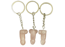 Load image into Gallery viewer, Crystal Phallus Keychain - Down To Earth Co.
