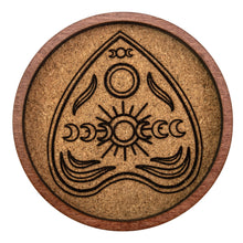 Load image into Gallery viewer, Boho Coaster Planchette photo on a white background studio photo - Down to Earth