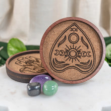 Load image into Gallery viewer, Boho Coaster group photo second angle on a white surface styled photo - Down to Earth