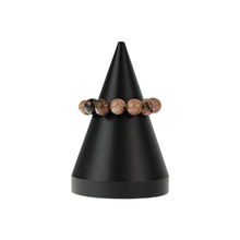 Load image into Gallery viewer, Natural Stone Beaded Ring - Down To Earth Co.