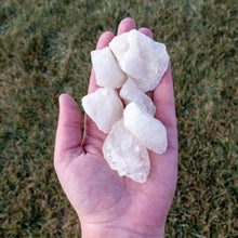 Load image into Gallery viewer, Raw Clear Quartz in Palm of Hand - Down To Earth